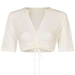 Dirndlbluse DANI ~ creme