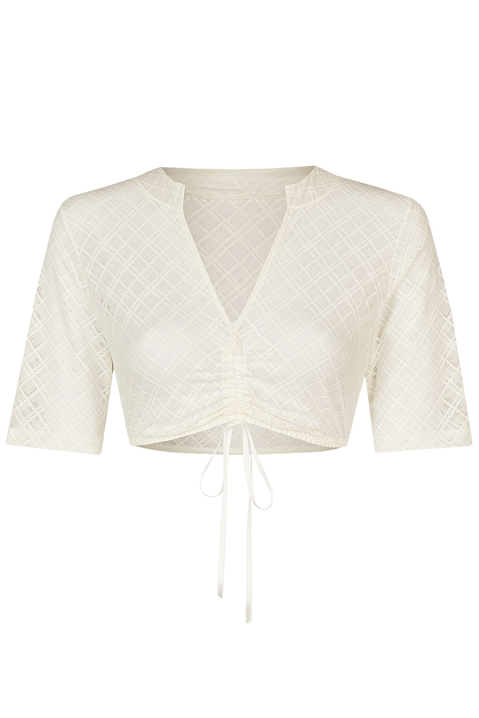 Dirndlbluse DANI ~ creme