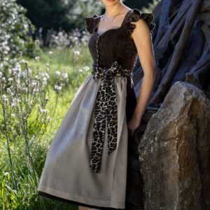 Dirndl OBERHOFEN (70 cm) ~ braun
