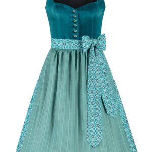 Dirndl VALERIE (70 cm) ~ petrol