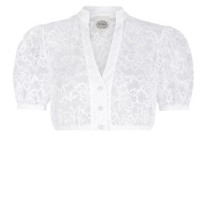 Dirndlbluse THERESA ~ weiß