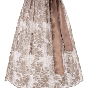 Dirndlschürze SUSAN (70 cm) ~ taupe