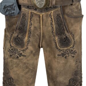 Lederhose HATZFIEBER ~ braun