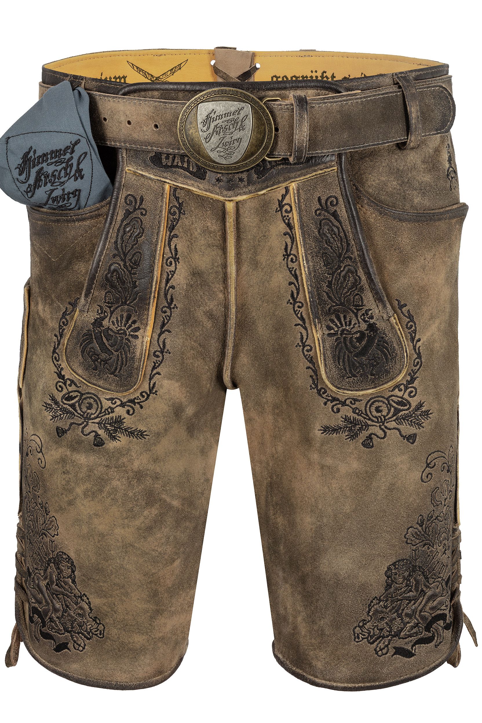 Lederhose HATZFIEBER ~ braun