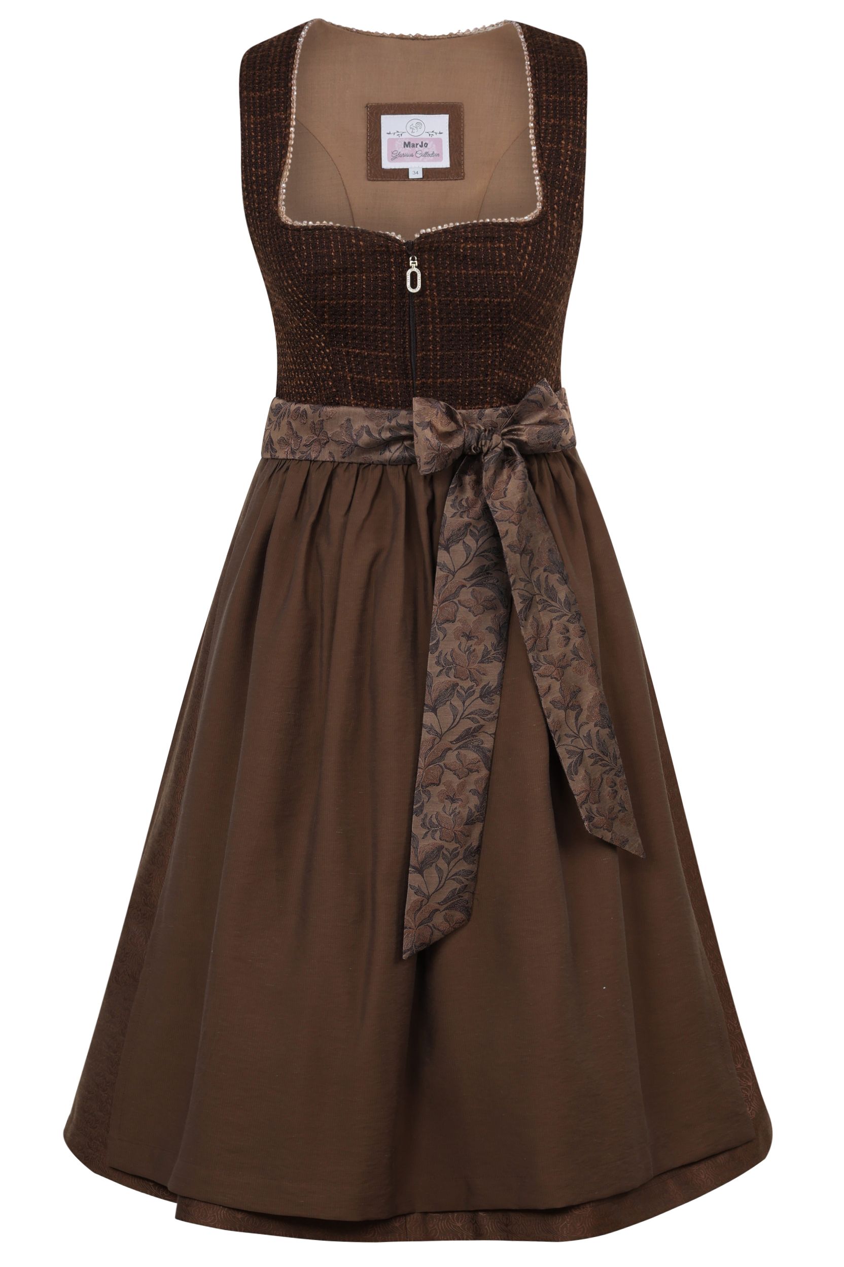 Dirndl HÖHENBERG (70 cm) ~ braun