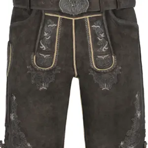 Lederhose MARK ~ anthrazit