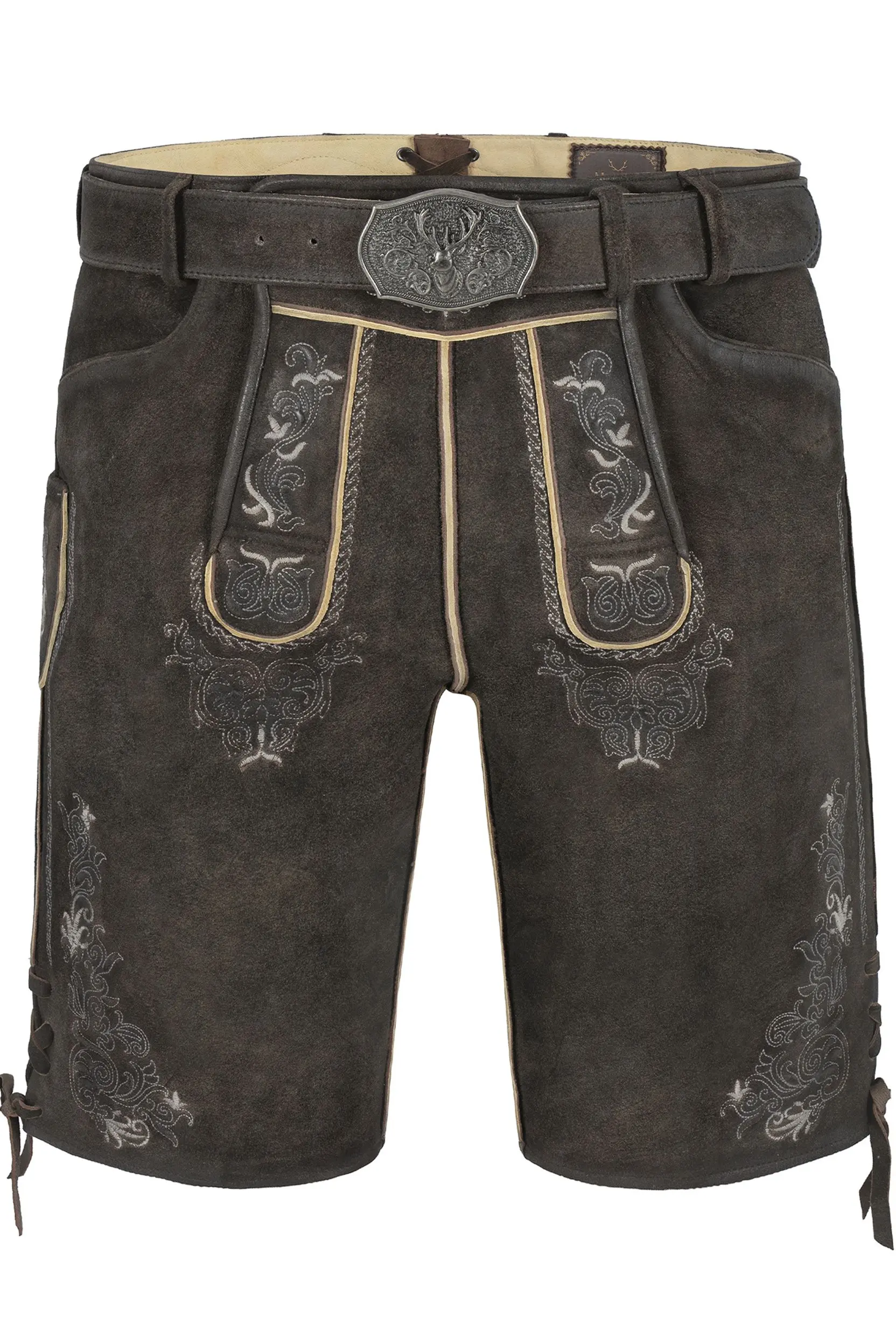 Lederhose MARK ~ anthrazit