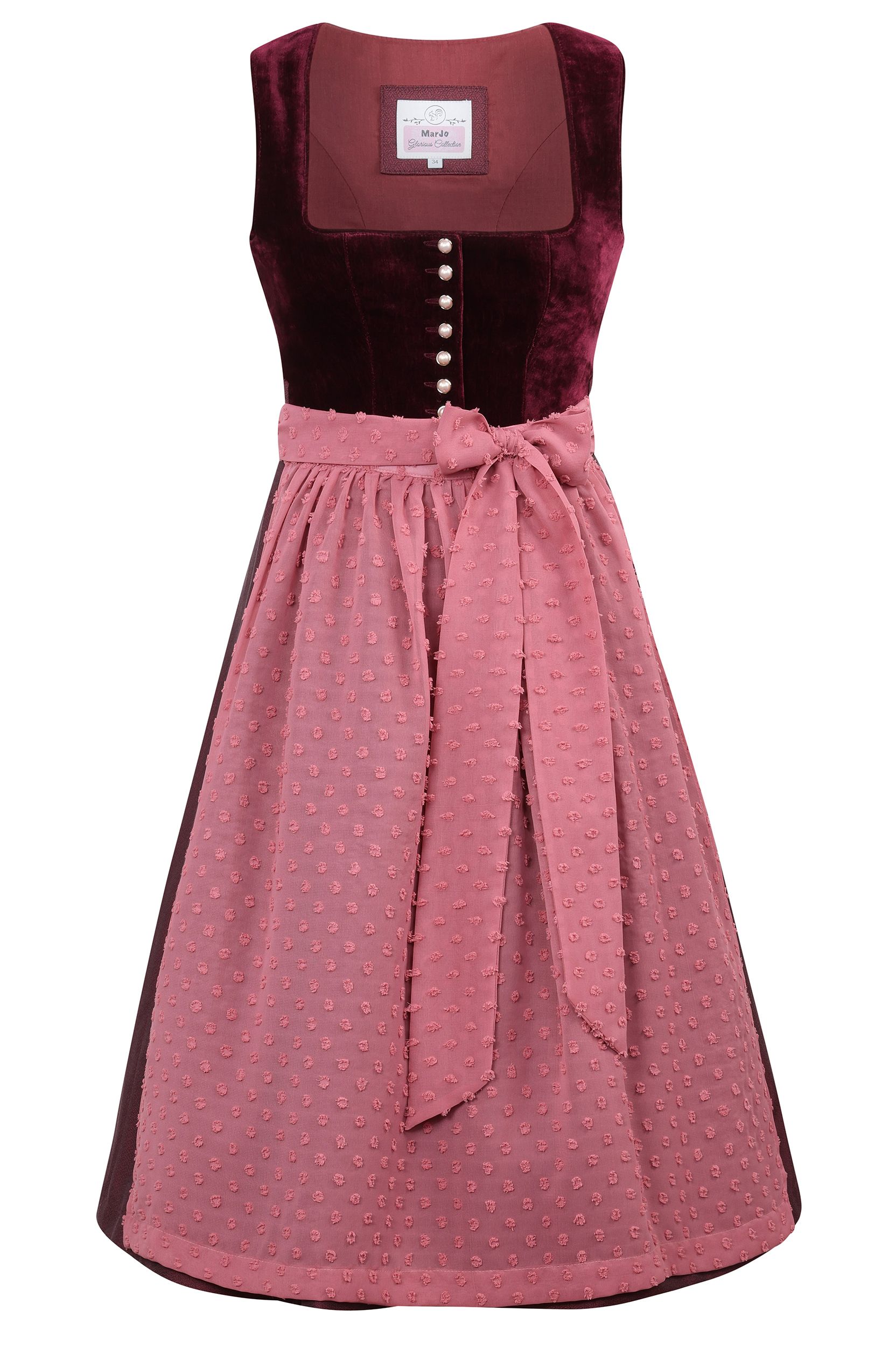 Dirndl WOLFERSDORF (70 cm) ~ beere