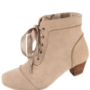 Damen Trachtenstiefel taupe Eibsee 011178