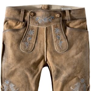 Damenlederhose Resi (korn gespeckt) von Stockerpoint Heimatgwand für Damen, Hosen, 100% Leder