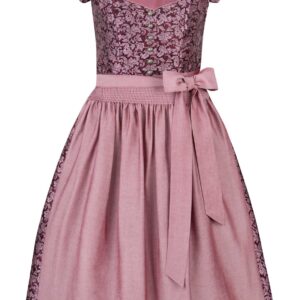 Dirndl Catrina (beere) von Stockerpoint Heimatgwand für Damen, 55% Baumwolle, 45% Polyester