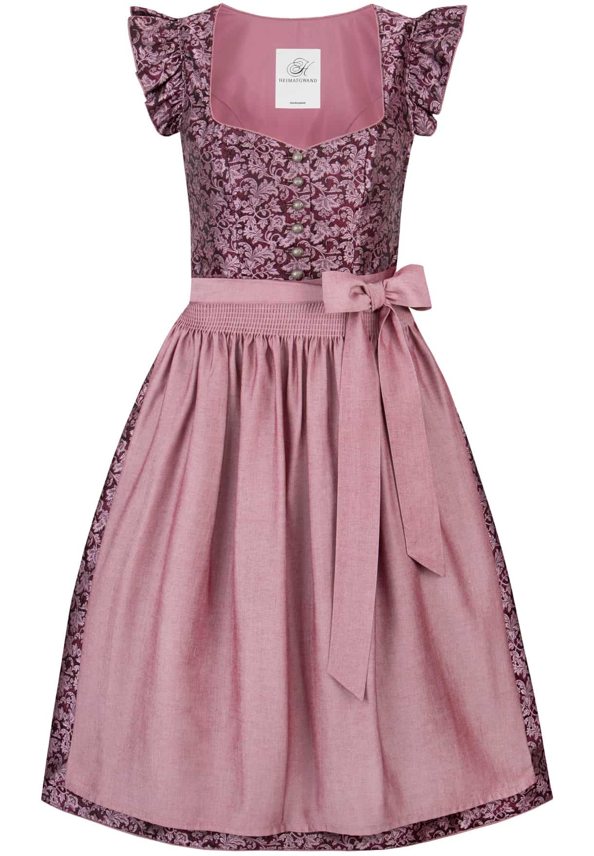 Dirndl Catrina (beere) von Stockerpoint Heimatgwand für Damen, 55% Baumwolle, 45% Polyester