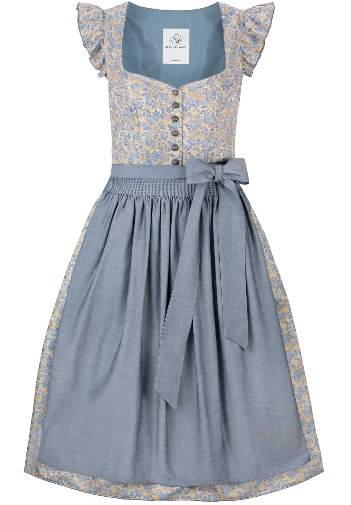 Dirndl Catrina (hellblau) von Stockerpoint Heimatgwand für Damen, 55% Baumwolle, 45% Polyester