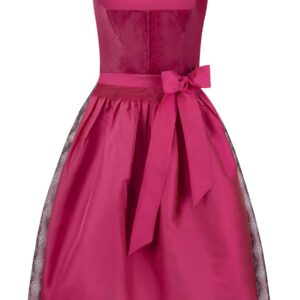 Dirndl Felicita (beere) von Stockerpoint Heimatgwand für Damen, 40% Baumwolle, 60% Polyester