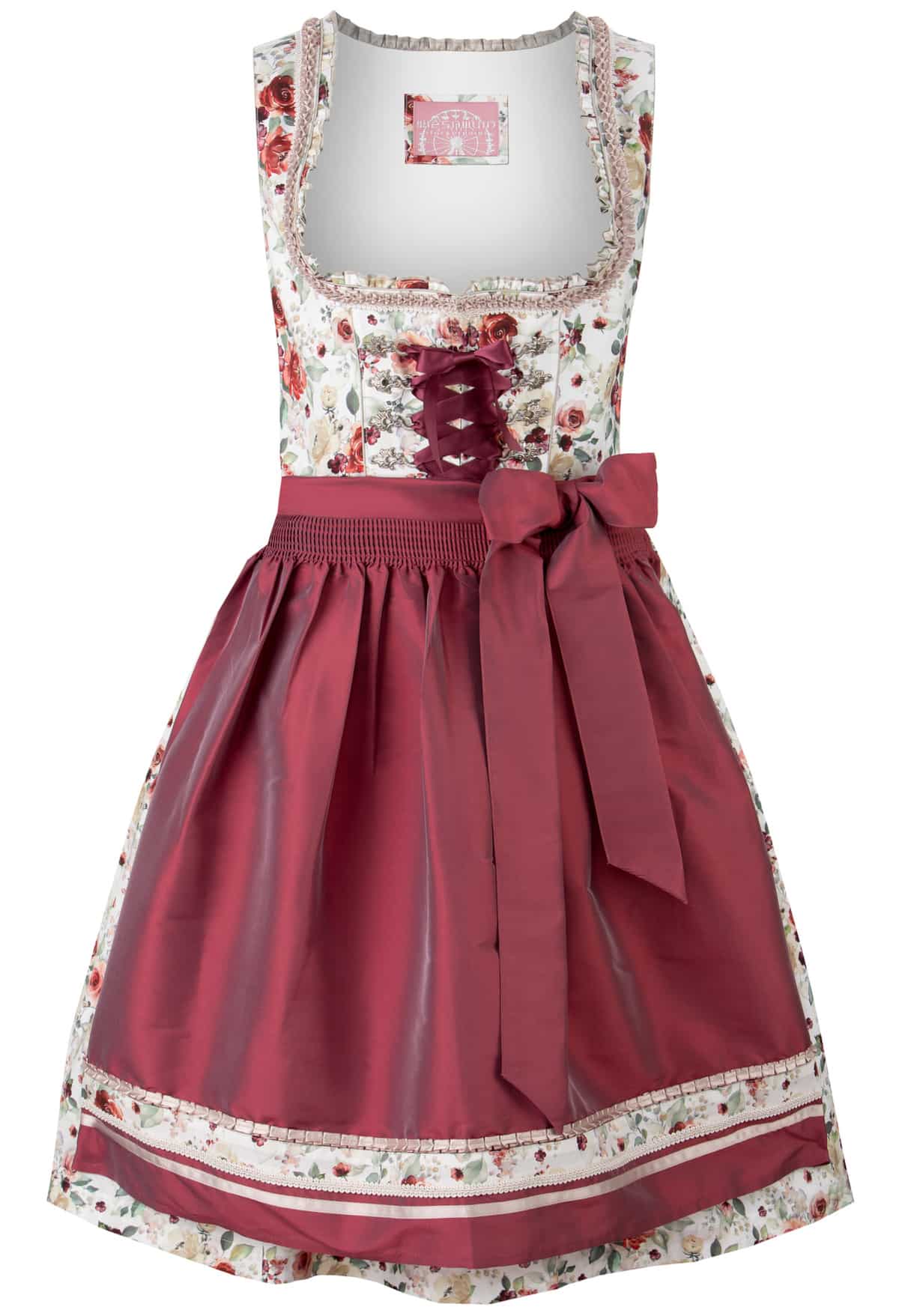 Dirndl Marie (rosenholz) von Stockerpoint Wiesnwuid für Damen, 100% Baumwolle