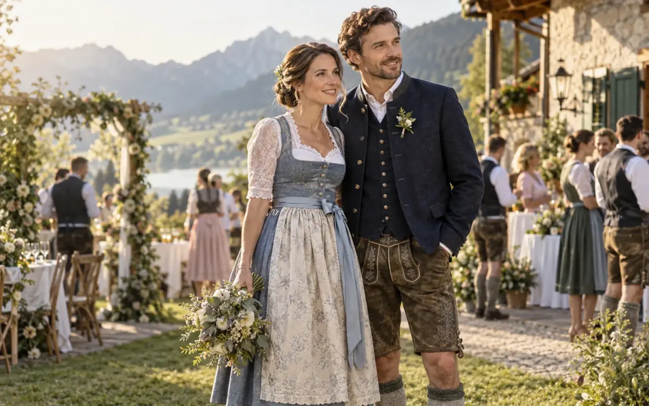Tracht zur Hochzeit kombinieren