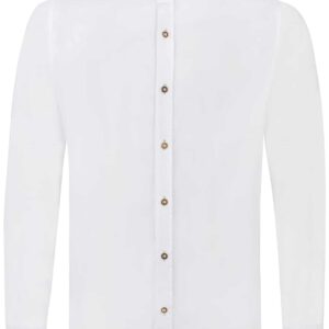 Trachtenhemd Camillo (weiss-salbei) von Stockerpoint Classics für Herren, Oberteile, 100% Baumwolle
