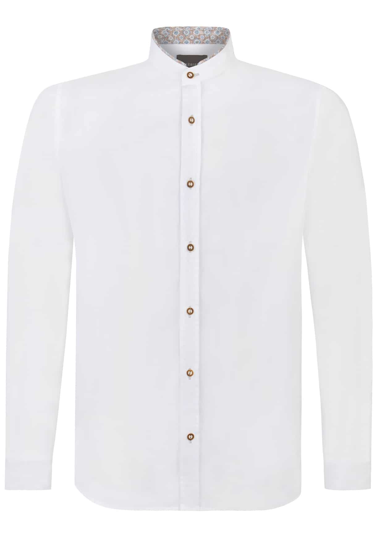 Trachtenhemd Rosario (weiss-hellblau) von Stockerpoint Classics für Herren, Oberteile, 100% Baumwolle