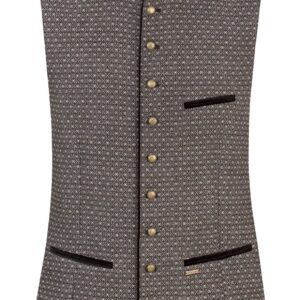 Trachtenweste Ermes (trüffel) von Stockerpoint Classics für Herren, Oberteile, 100% Polyester