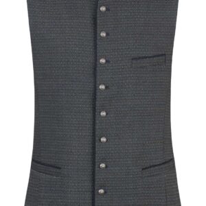 Trachtenweste Gavino (blau) von Stockerpoint Classics für Herren, Oberteile, 100% Polyester
