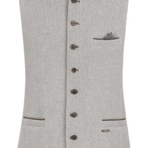 Trachtenweste Nunzio (smoke) von Stockerpoint Bergfeuer für Herren, Oberteile, 60% Wolle, 40% Polyester