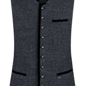 Trachtenweste Placido (nachtblau) von Stockerpoint Classics für Herren, Oberteile, 50% Wolle, 50% Polyester