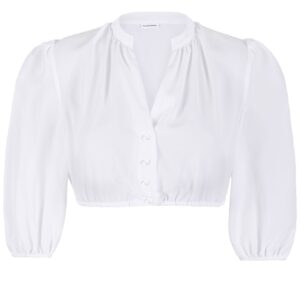 Dirndlbluse LENA ~ weiß