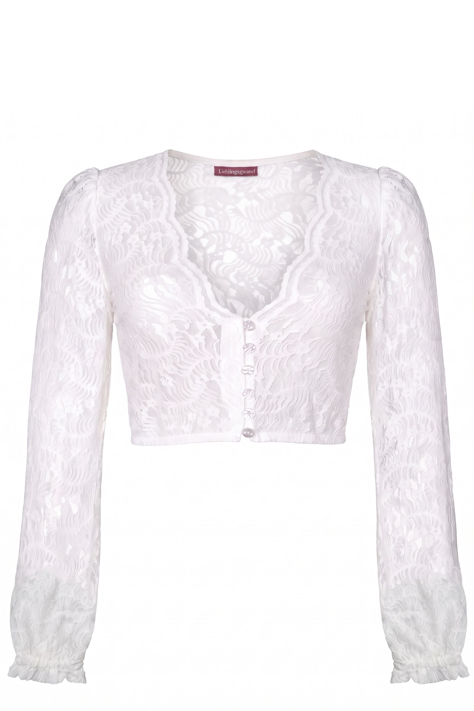 Dirndlbluse NICOLETTA ~ weiß