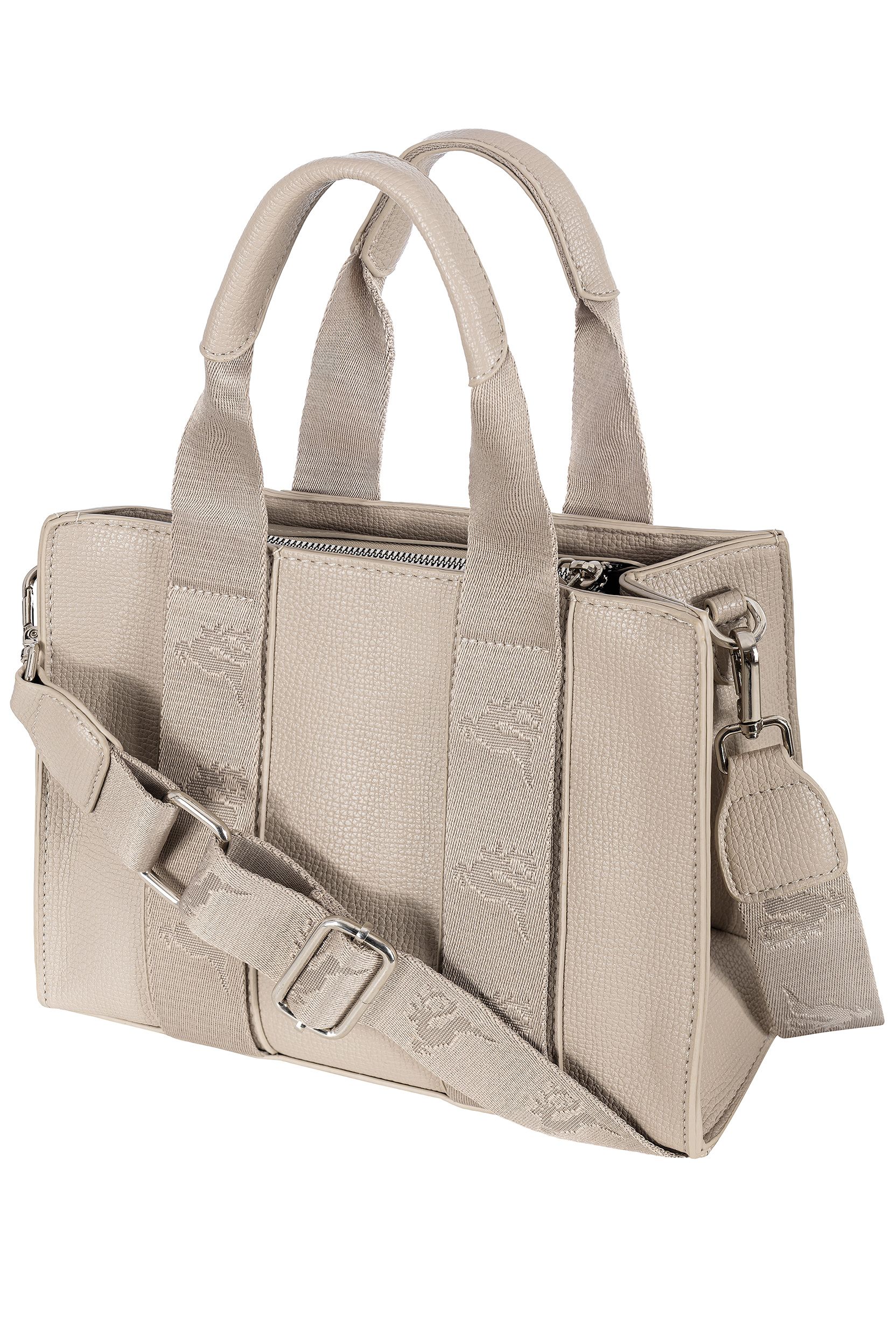 Trachtentasche mit Hirschdetails ~ taupe