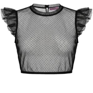 Dirndlbluse AMSTETTEN ~ schwarz