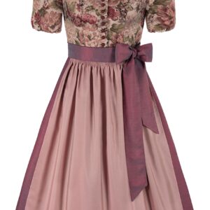 Dirndl AMALIA (75 cm) ~ rosenholz