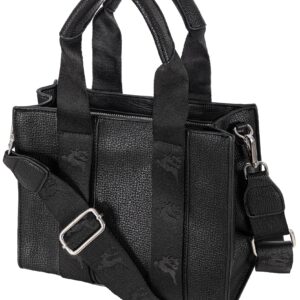 Trachtentasche mit Hirschdetails ~ schwarz