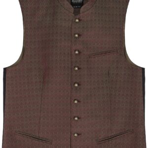 Trachtenweste ANTON (slim fit) ~ oliv
