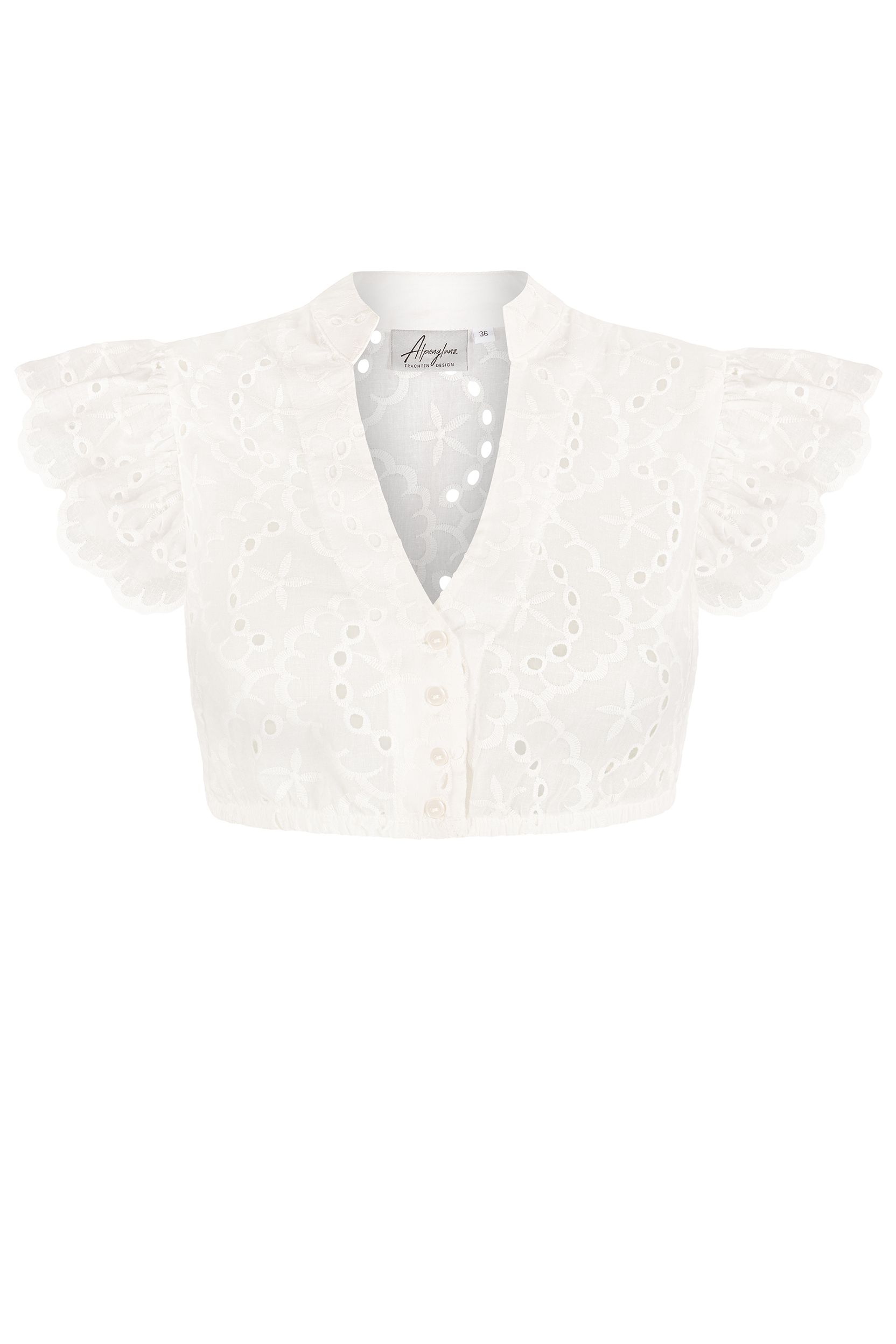 Dirndlbluse LEONIE ~ creme