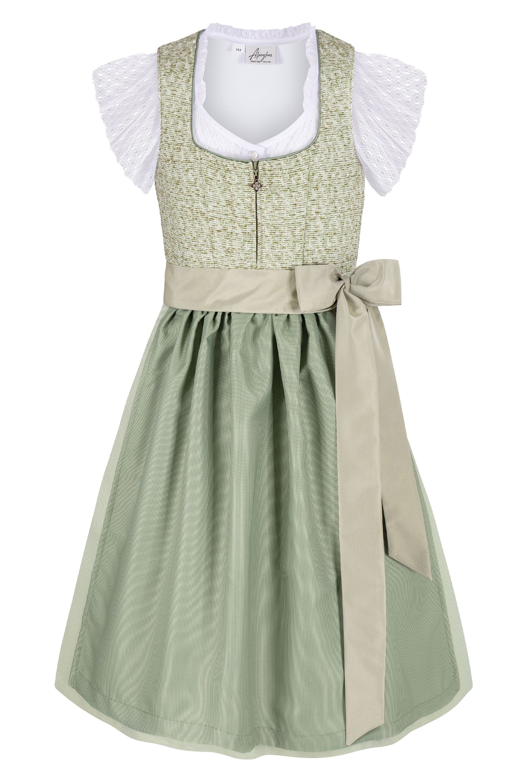 Kinderdirndl MONA ~ salbei