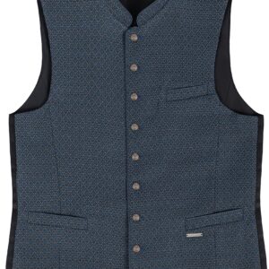 Trachtenweste DENNIS ~ blau