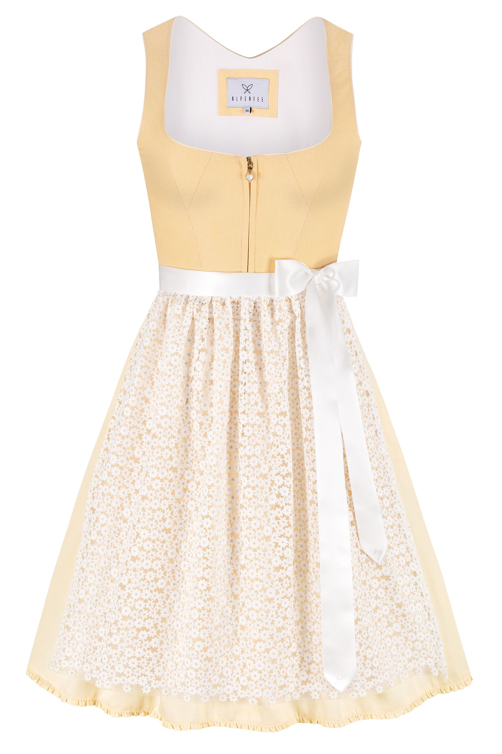Dirndl JULIA (60 cm) ~ gelb