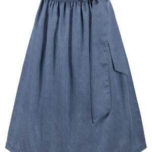 Dirndlschürze (75 cm) ~ blau