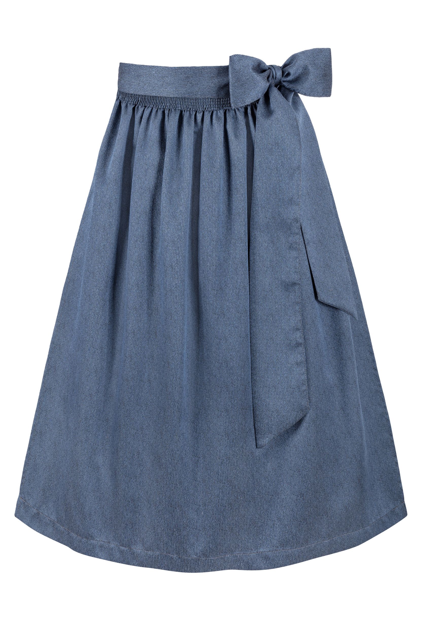 Dirndlschürze (75 cm) ~ blau