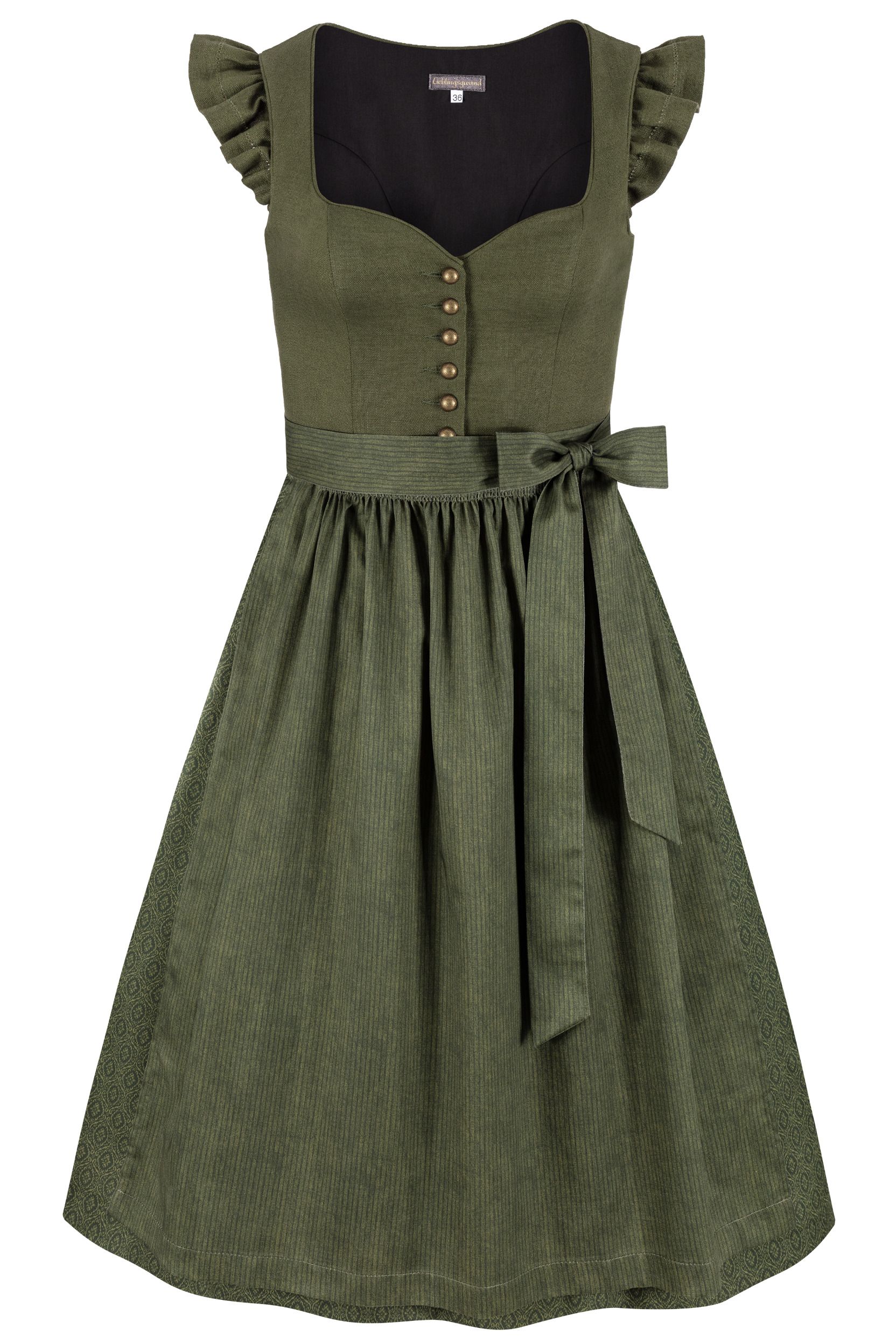 Dirndl PIA (75 cm) ~ oliv