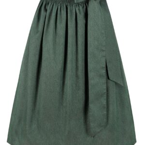 Dirndlschürze (75 cm) ~ dunkelgrün