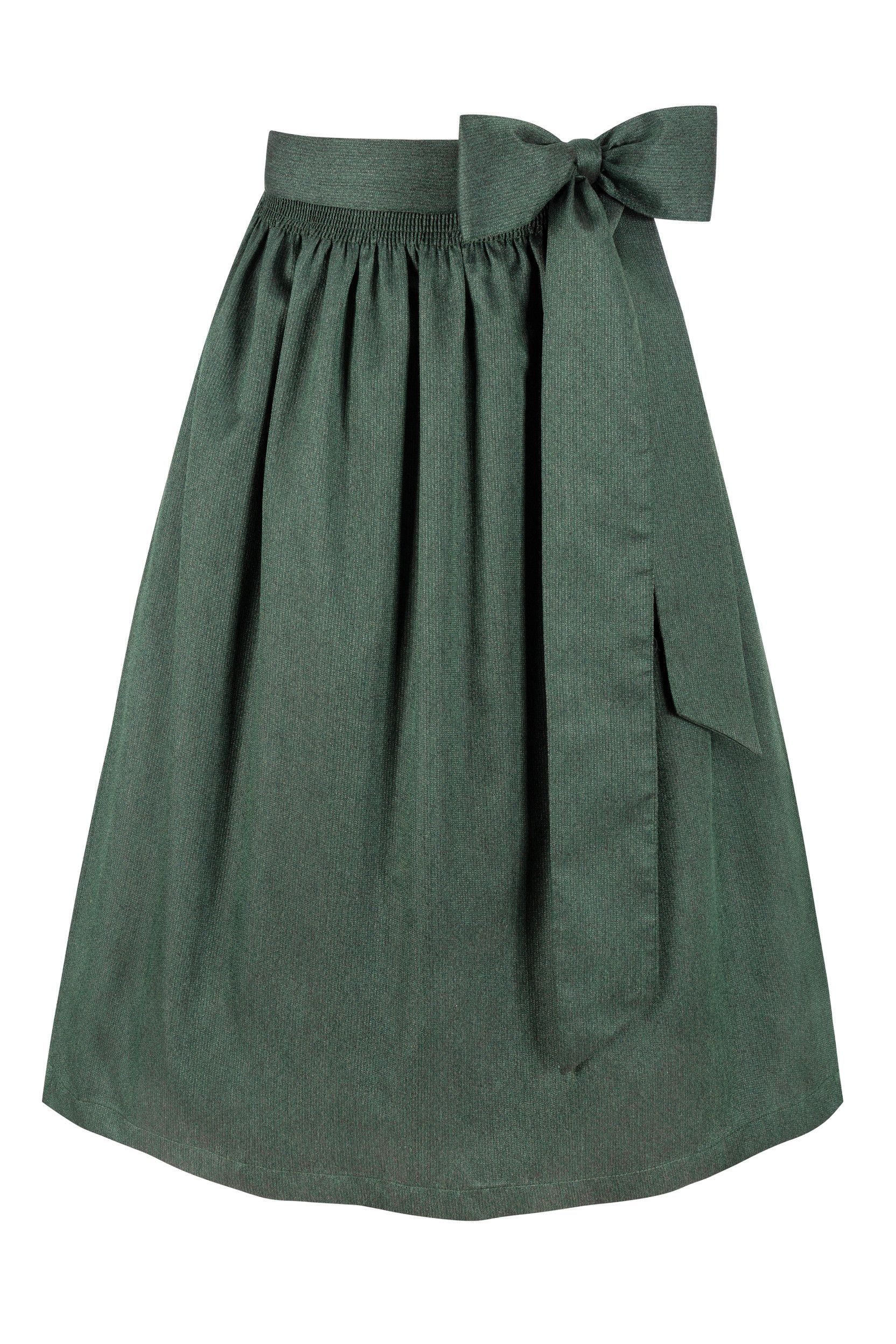 Dirndlschürze (75 cm) ~ dunkelgrün