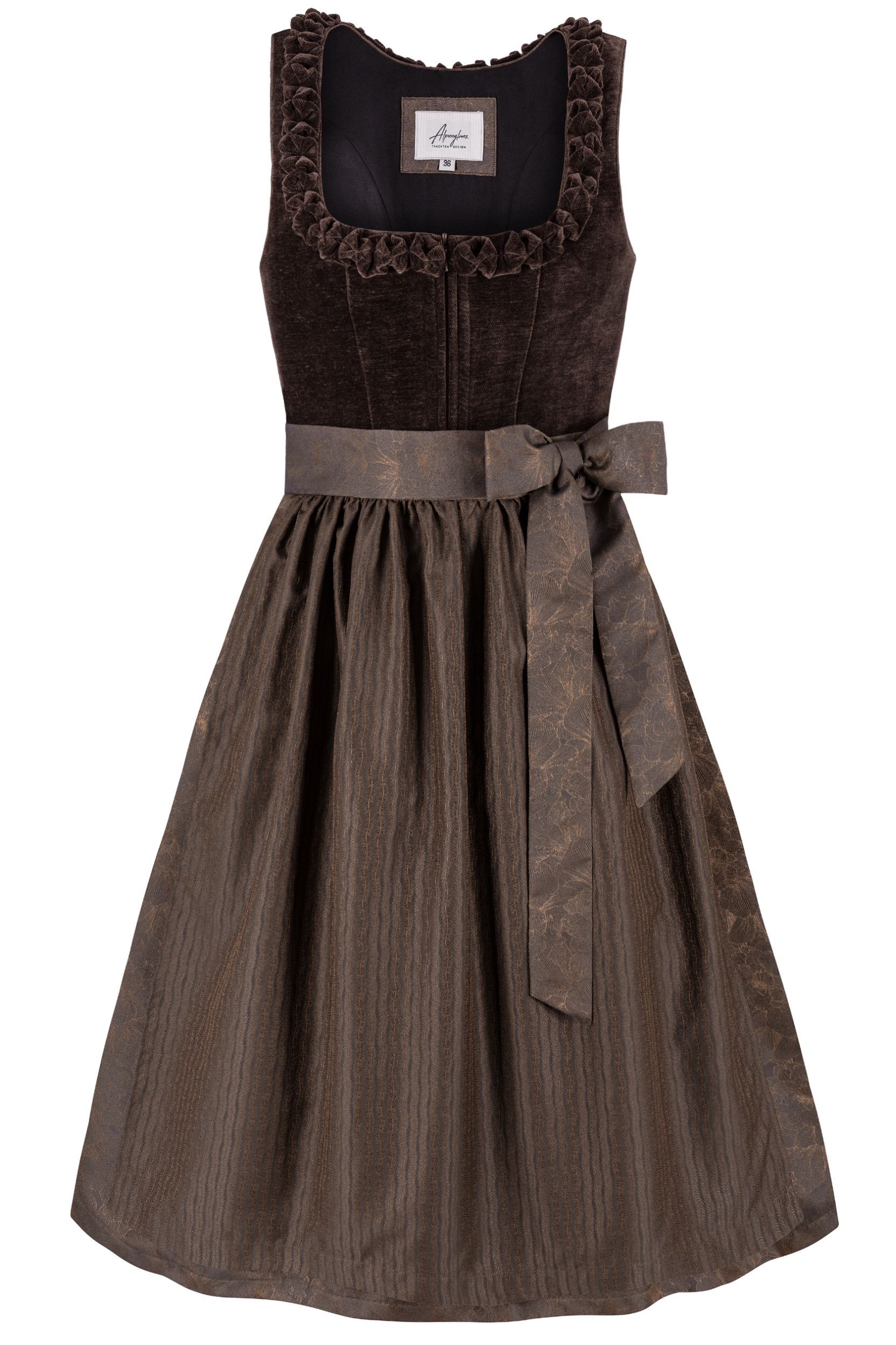 Dirndl JULIA (70 cm) ~ braun
